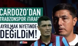 Oscar Cardozo'dan Trabzonspor itirafı: Ayrılmak niyetinde değildim...