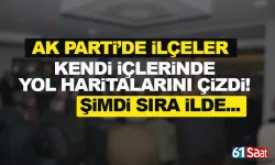 AK Parti Trabzon'da ilçeler kendi içinde yol haritasını çizdi...