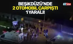 Beşikdüzü’nde iki araç çarpıştı: 1 kişi hastaneye kaldırıldı