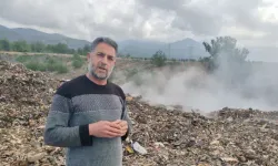 Erzin’de çöp krizi: İl dışından getirildiği iddia edilen atıklar günlerdir yanıyor