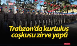 Trabzon’da kurtuluş coşkusu zirve yaptı