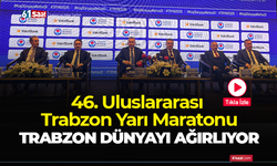 46. Uluslararası Trabzon Yarı Maratonu lansman töreni