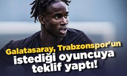 Galatasaray, Trabzonspor'un istediği oyuncuya teklif yaptı!