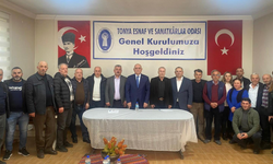 Tonya Esnaf ve Sanatkârlar Odası’nda Hasan Lermi yeniden başkan seçildi