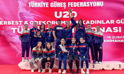 U20 Kadınlar Güreş Türkiye Şampiyonası tamamlandı