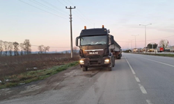 Samsun'da kantardan kaçan tırlara 169 bin liralık ceza!