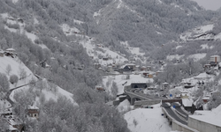 Zigana Dağı beyaza büründü