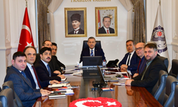 Akçaabat Şinik OSB Yönetim Kurulu toplandı