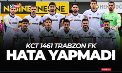 KCT 1461 Trabzon FK hata yapmadı! Somaspor'u tek golle geçti