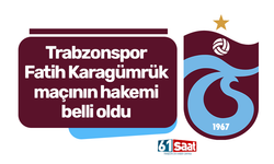 Trabzonspor - Fatih Karagümrük maçının hakemi belli oldu