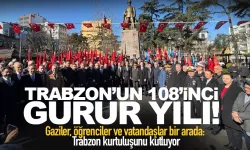 Trabzon'un kurtuluşunun 108. yıl dönümü kutlandı...