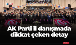 AK Parti il danışmada dikkat çeken detay