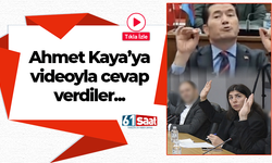 Ahmet Kaya'ya video ile cevap verdiler