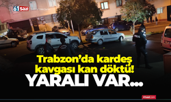 Trabzon'da kardeş kavgası kan döktü