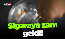Sigaraya zam geldi!