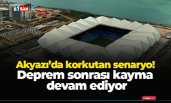 Akyazı’da korkutan senaryo! Deprem sonrası kayma devam ediyor