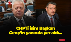 CHP’li isim Başkan Genç’in yanında yer aldı...