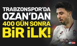 Trabzonspor'da Ozan Tufan'dan 400 sonra bir ilk...