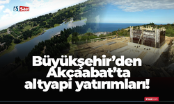 Büyükşehir’den Akçaabat’ta altyapı yatırımları!