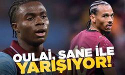 Trabzonsporlu Oulai, Sane ile yarışıyor