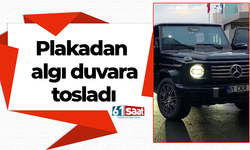 Plakadan algı duvara tosladı