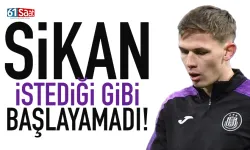 Trabzonspor'dan ayrılan Sikan, istediği gibi başlayamadı...