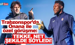 Trabzonspor’da Andre Onana ile özel görüşme: Tekke net şekilde söyledi!