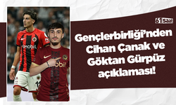Gençlerbirliği’nden Cihan Çanak ve Göktan Gürpüz açıklaması