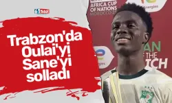 Trabzonspor'da Oulai'yi Sane'yi solladı