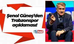 Şenol Güneş'ten Trabzonspor açıklaması!