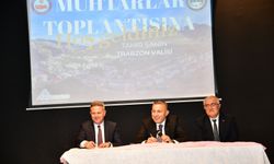 Vali Şahin Maçka’da Muhtarlarla Bir Araya Geldi