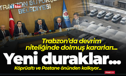 Trabzon'da dolmuşlar için devrim niteliğinde kararlar! Yeni güzergahlar...