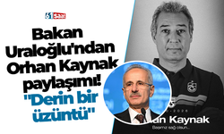 Bakan Uraloğlu'ndan Orhan Kaynak paylaşımı! "Derin bir üzüntü"