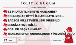 Politik Güğüm - 12 Mart 2026