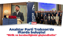 Anahtar Parti Trabzon'da iftarda buluştu! “Birlik ve beraberliğimizi güçlendirelim"