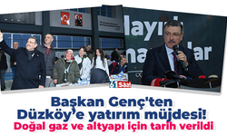 Başkan Genç'ten Düzköy’e yatırım müjdesi! Doğal gaz ve altyapı için tarih verildi