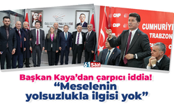 Başkan Kaya’dan çarpıcı iddia! “Meselenin yolsuzlukla ilgisi yok”