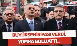 Büyükşehir pası verdi, Yomra golü attı!