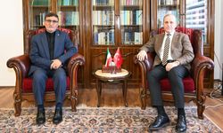 KTÜ Rektörü Prof. Dr. Çuvalcı’dan İran Başkonsolosluğu’na taziye ziyareti