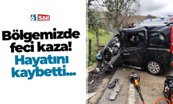Bölgemizde feci kaza! Hayatını kaybetti...