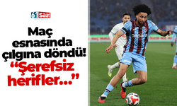 Maç esnasında çılgına döndü! "Şerefsiz herifler..."