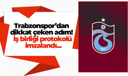 Trabzonspor’dan dikkat çeken adım! İş birliği protokolü imzalandı...