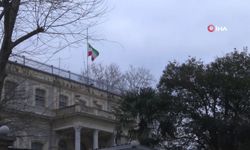 İran Başkonsolosluğu’nda bayrak yarıya indirildi