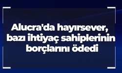 Giresun Alucra'da hayırsever, bazı ihtiyaç sahiplerinin borçlarını ödedi