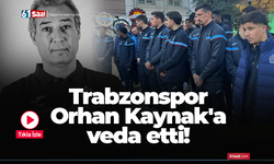 Trabzonspor Orhan Kaynak'a veda etti