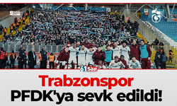 Trabzonspor PFDK'ya sevk edildi!
