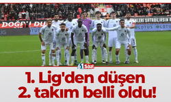 1. Lig'den düşen 2. takım belli oldu!