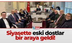 Siyasette eski dostlar bir araya geldi!