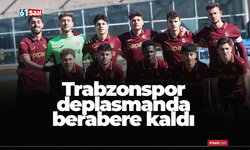 Trabzonspor deplasmanda berabere kaldı