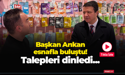 Başkan Arıkan esnafla buluştu! Talepleri dinledi...